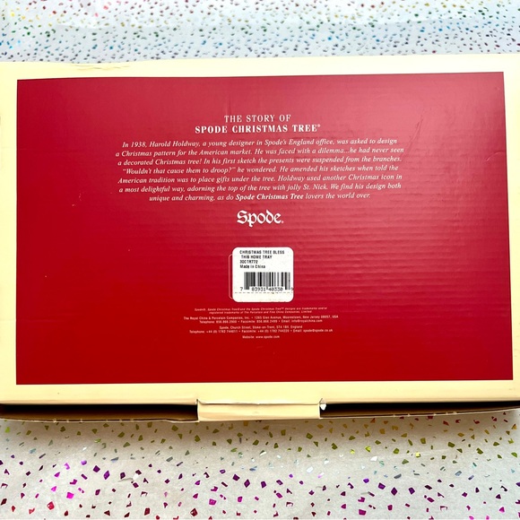 Spode Christmas Tree Dish - Picture 6 of 6